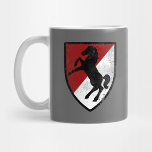 11th Armored Cavalry Regiment (distressed) Mug